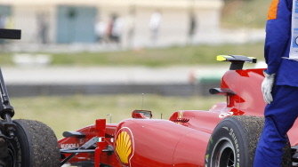 Bolid Fernando Alonso w sezonie 2010