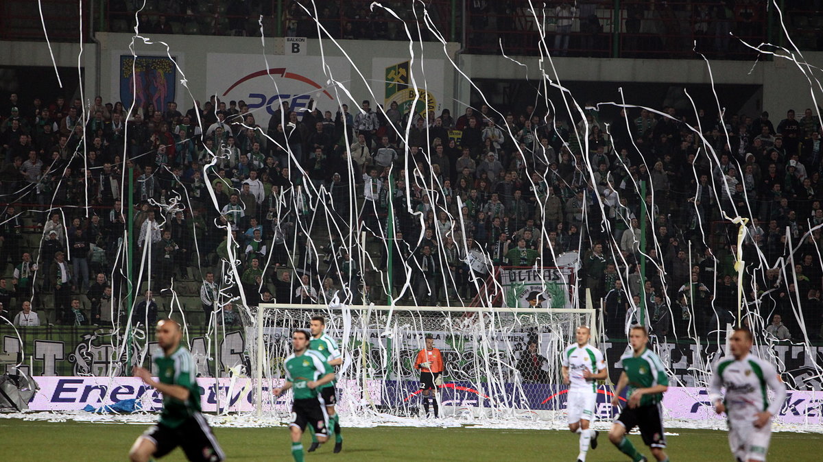 PIŁKA NOŻNA PGE GKS BEŁCHATÓW - ŚLĄSK WROCŁAW