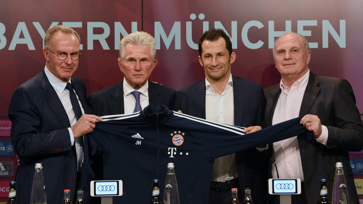 Heynckes, Salihamidzic, Hoeness, Rummenigge