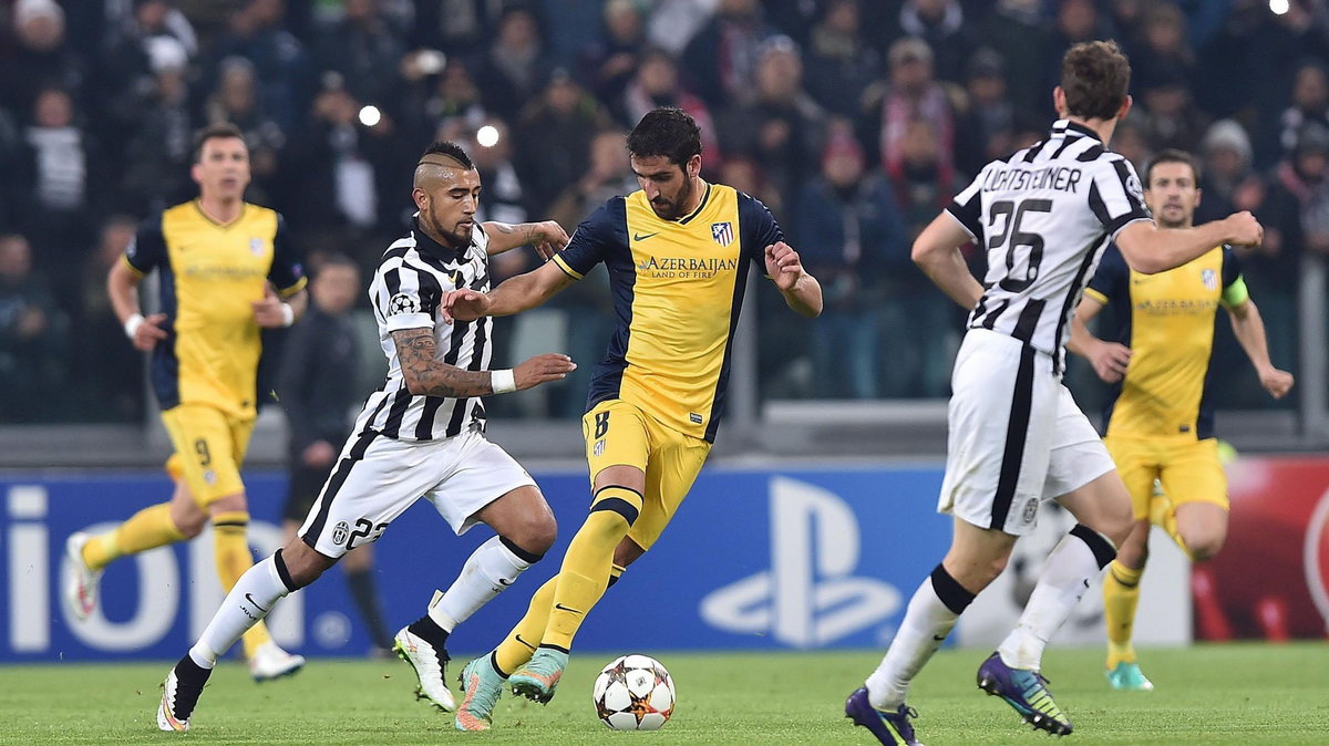 Raul Garcia w meczu z Juventusem