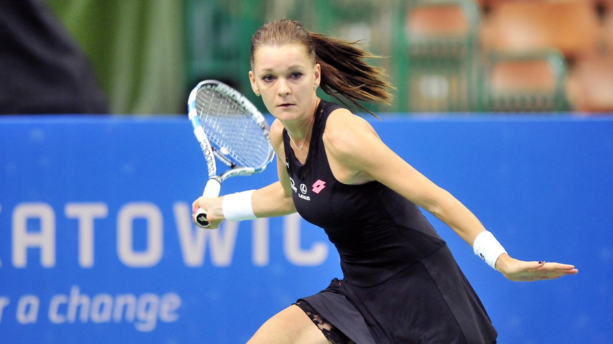 WTA KATOWICE AGNIESZKA RADWANSKA - KLARA KOUKALOVA