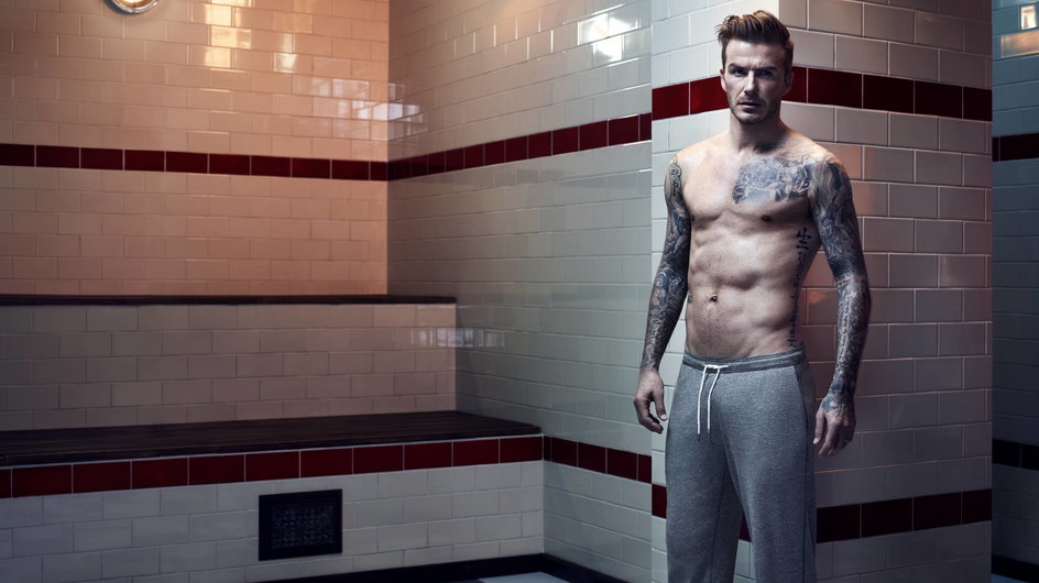 David Beckham w reklamie dla H