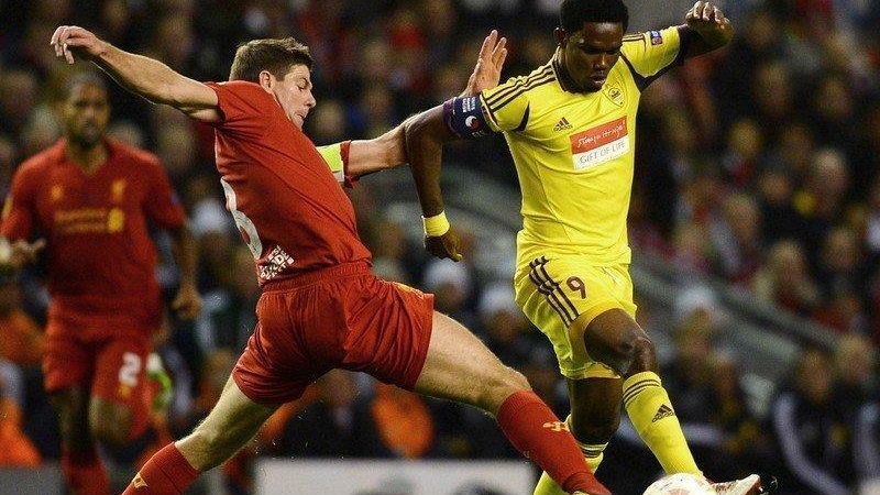 Steven Gerrard z Liverpoolu