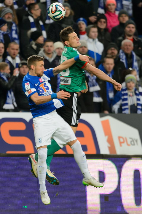 PIŁKA NOŻNA EKSTRAKLASA LECH POZNAŃ LEGIA WARSZAWA (Barry Douglas Michał Żyro )