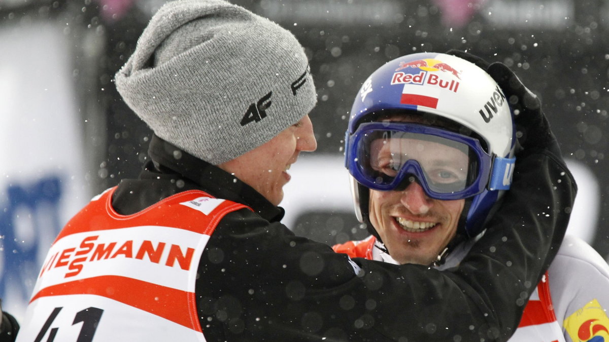 Kamil Stoch i Adam Małysz