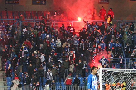 PIŁKARSKA EKSTRAKLASA LECH POZNAŃ KONTRA WIDZEW ŁÓDŹ