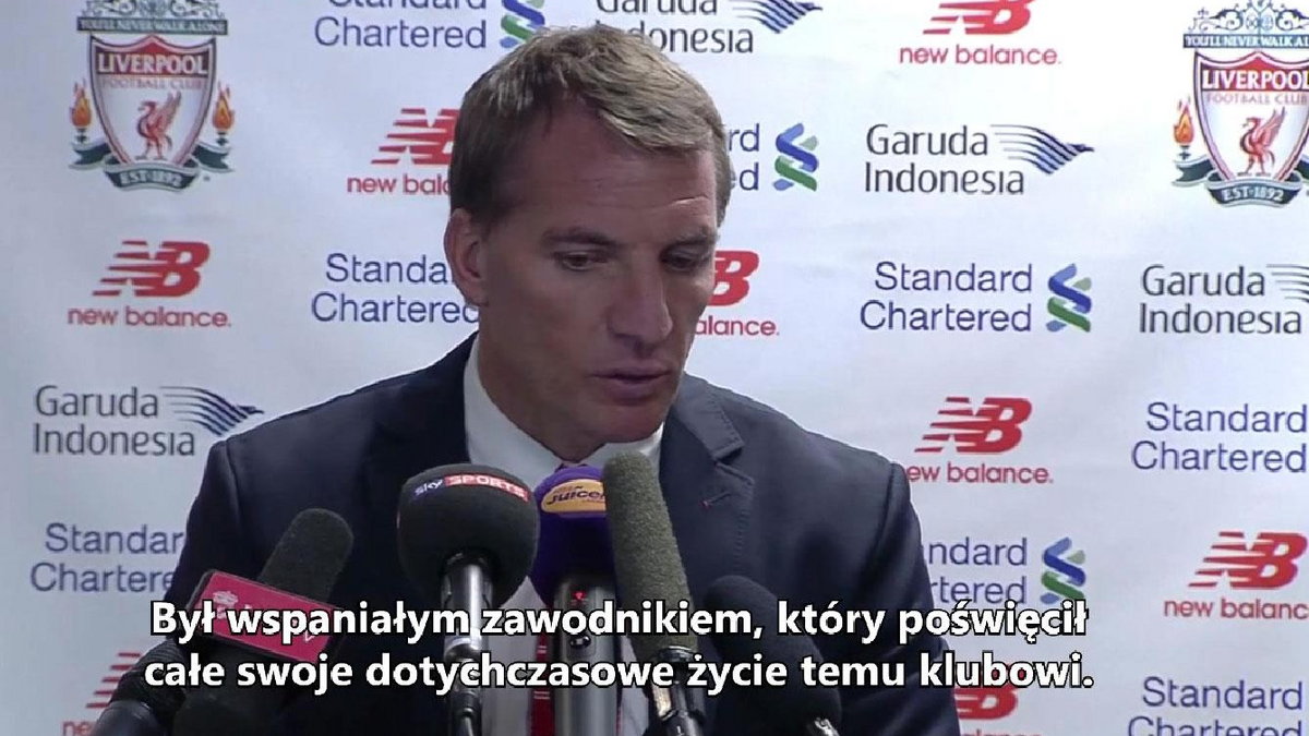 Rodgers: Tego, co zrobił Gerrard nie da się powtórzyć 