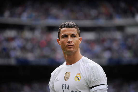 Cristiano Ronaldo w 2015 roku