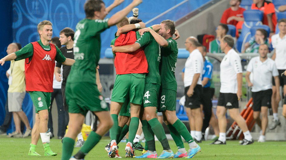 LIGA EUROPY LECH POZNAŃ KONTRA ŻALGIRIS WILNO