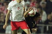 Jacek Bąk w meczu z Portugalią