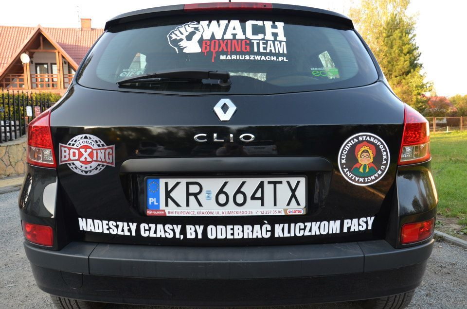 Samochód żony Mariusza Wacha