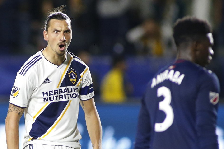 Zlatan Ibrahimović w barwach Los Angeles Galaxy