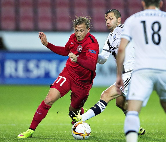 DENMARK SOCCER UEFA EUROPA LEAGUE (FC Midtjylland vs Legia Warsaw)