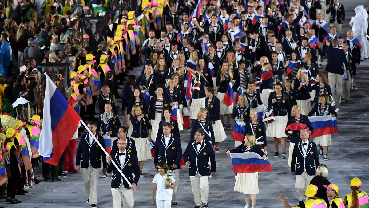 Reprezentacja Rosji podczas igrzysk olimpijskich w Rio de Janeiro