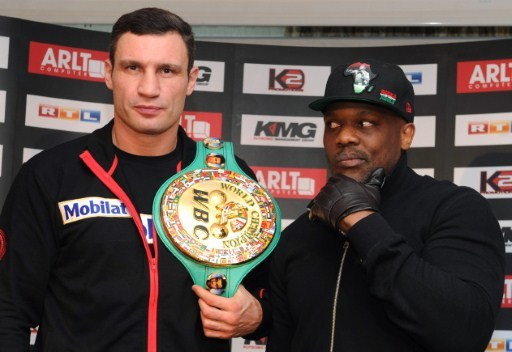 BOXING-WBC-GBR-UKR-KLITSCHKO-CHISORA