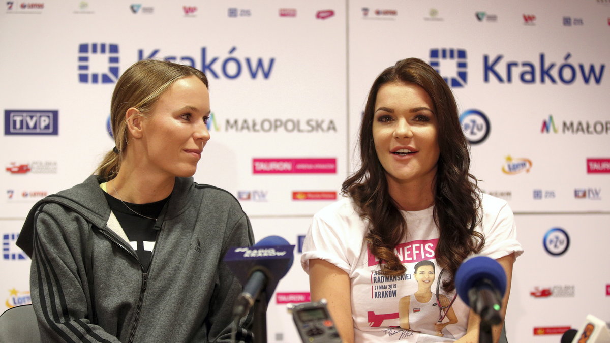 Caroline Wozniacki i Agnieszka Radwańska