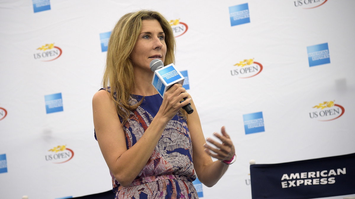 Monica Seles podczas Australian Open w 2016 roku