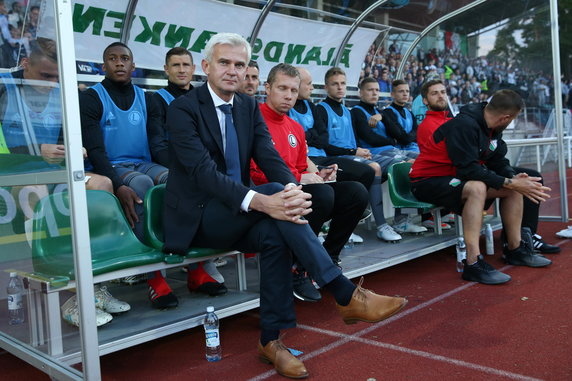 Pilka nozna. Liga Mistrzow. IFK Mariehamn - Legia Warszawa. 12.07.2017