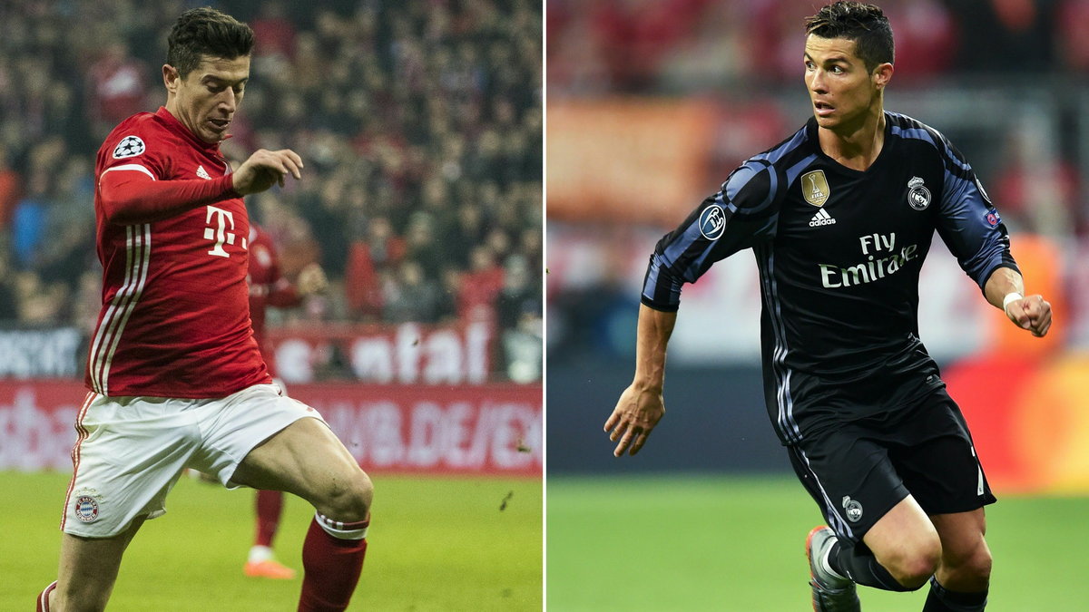 Robert Lewandowski i Cristiano Ronaldo