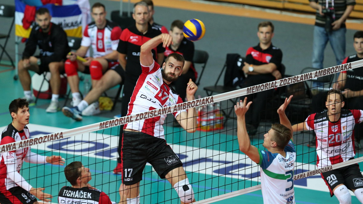 Siatkowka. XI Memorial Ambroziaka. Politechnika Warszawska - Asseco Resovia Rzeszow. 25.09.2016