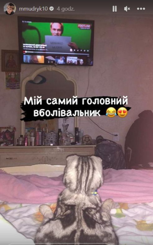 Michajło Mudryk wrzucił wymowne zdjęcie na Instagram