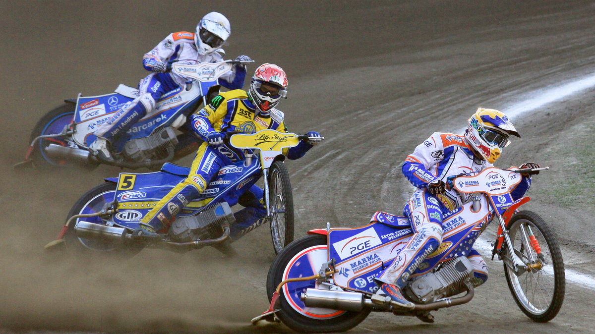 Jason Crump (P) z PGE Marmy Rzeszów