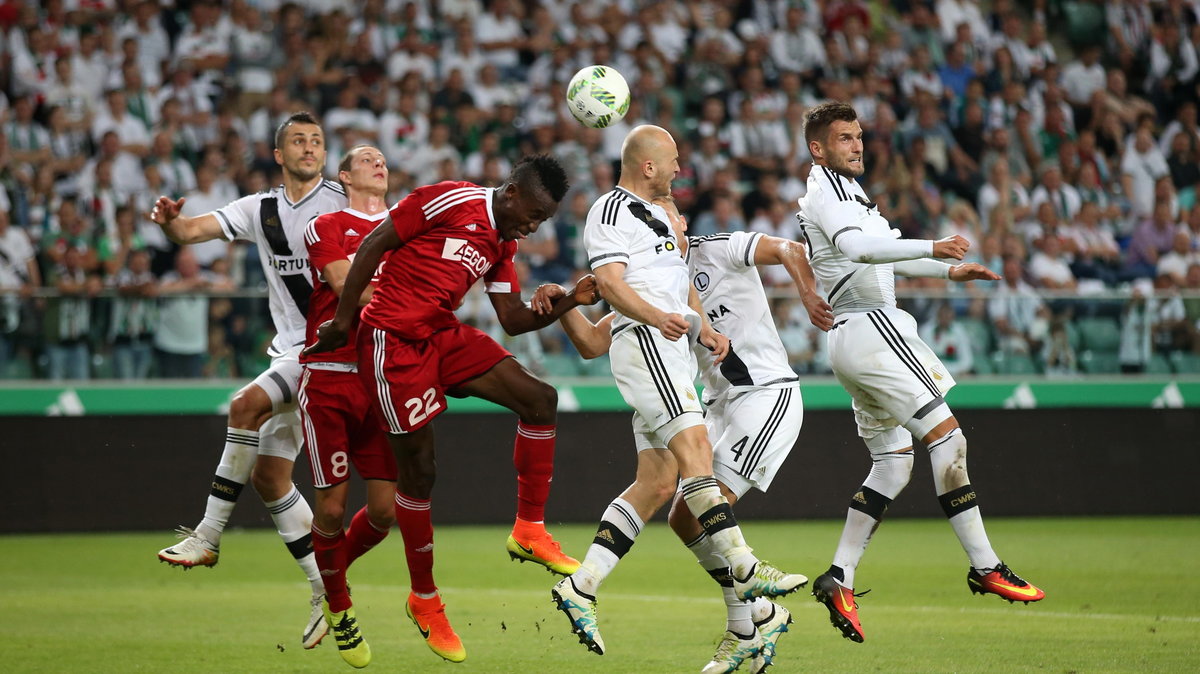 Pilka nozna. Liga Mistrzow. Legia Warszawa - AS Trencin. 03.08.2016