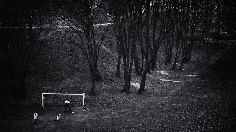 "Tato, gol!", fot. Adam Borkowski