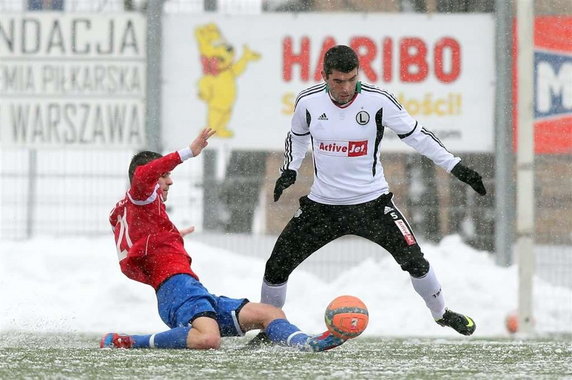 Legia Warszawa - Raków 3:1/Mateusz Górecki i Wladimer Dwaliszwili