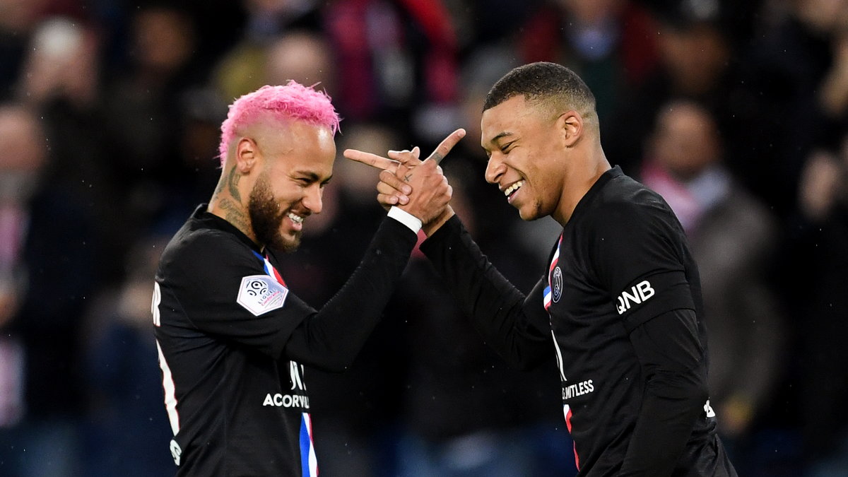 Neymar i Kylian Mbappe