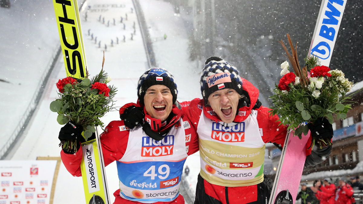 Kamil Stoch i Dawid Kubacki