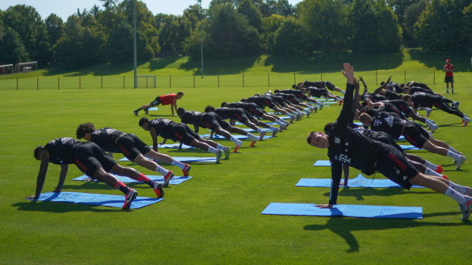 Trening Bayernu Monachium