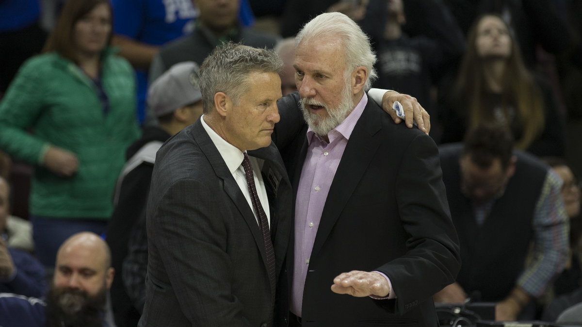 Brett Brown i Gregg Popovich