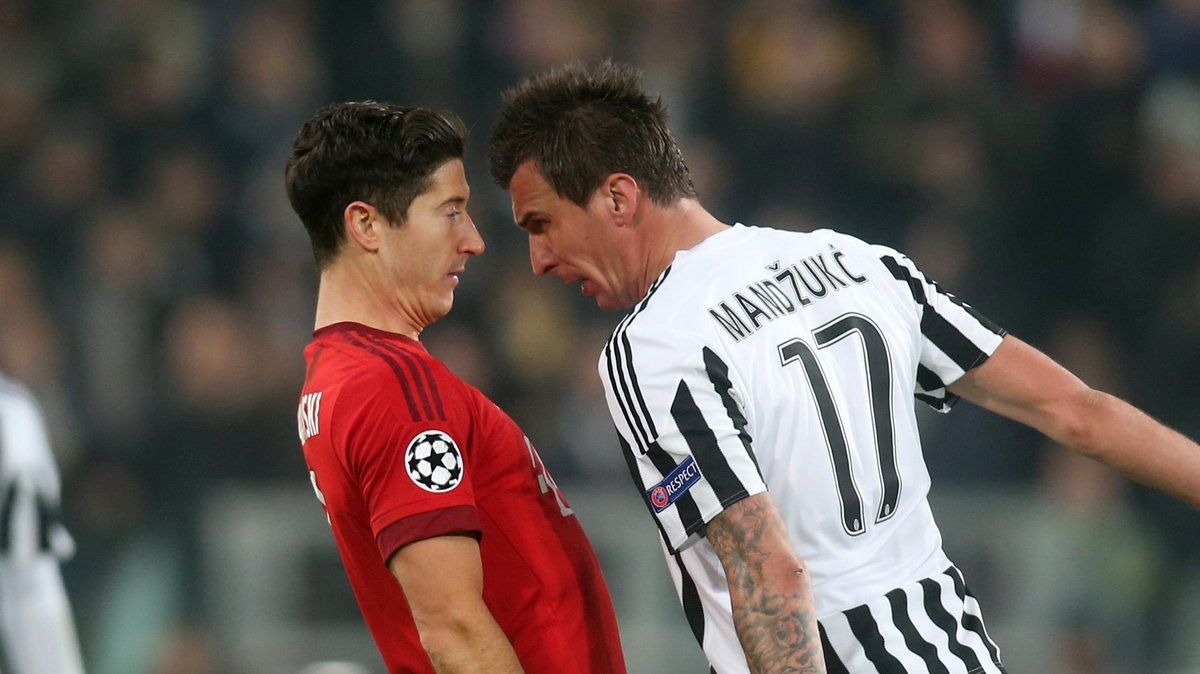 ROBERT LEWANDOWSKI MARIO MANDZUKIC