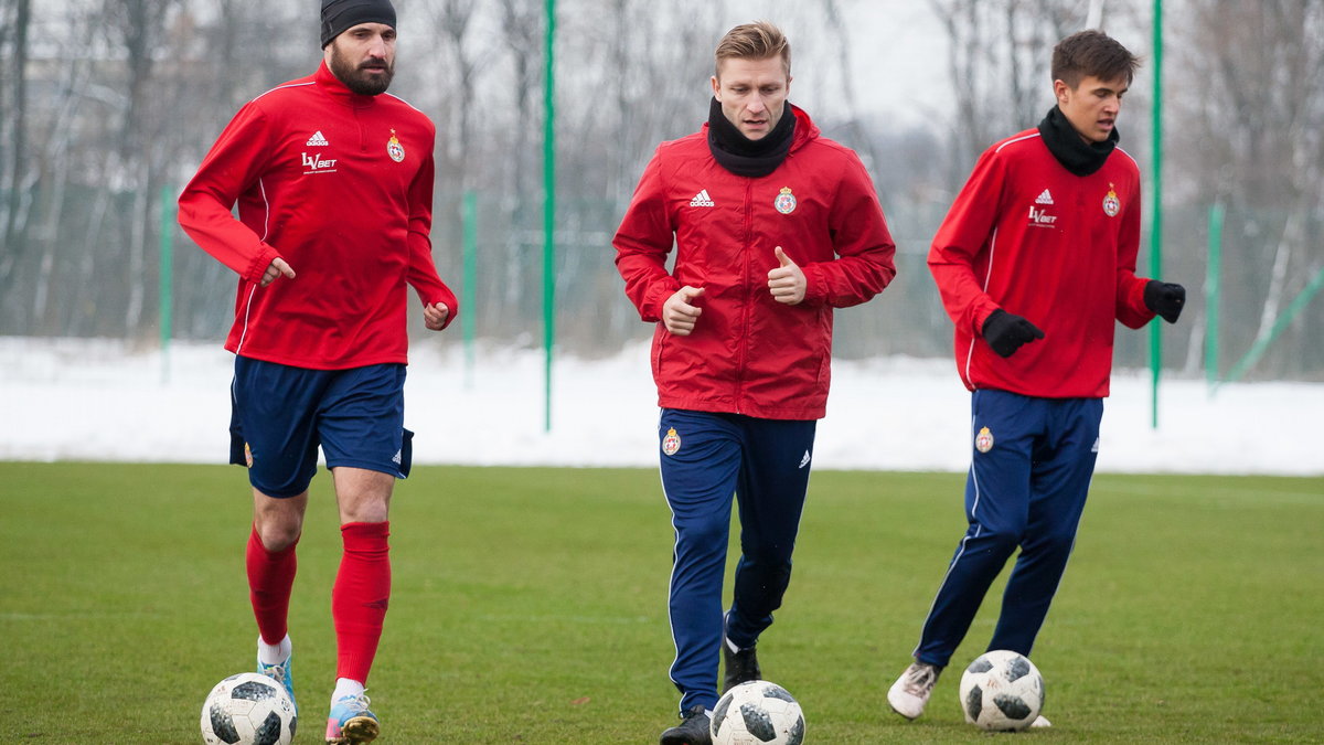 Kuba Błaszczykowski na pierwszym treningu po powrocie do Wisły Kraków