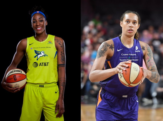 Brittney Griner i Glory Johnson