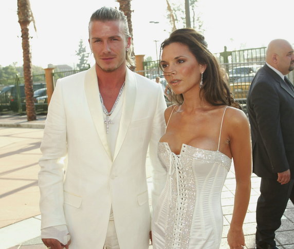 David i Victoria Beckhamowie w 2003 roku 