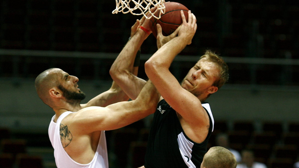 Marcin Gortat i Jakub Wojciechowski