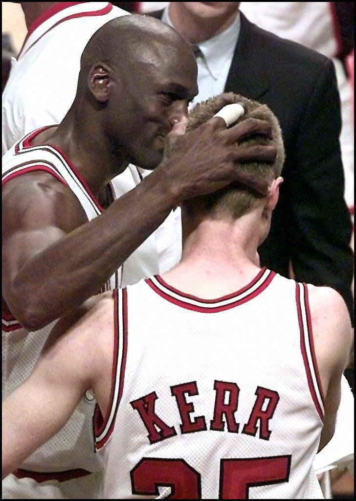 Steve Kerr i Michael Jordan