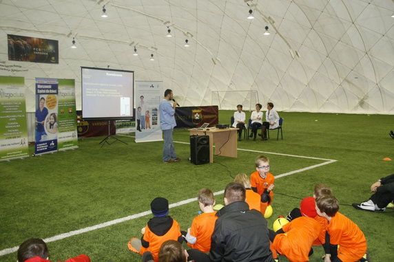 Spotkanie w FCB Escola Varsovia