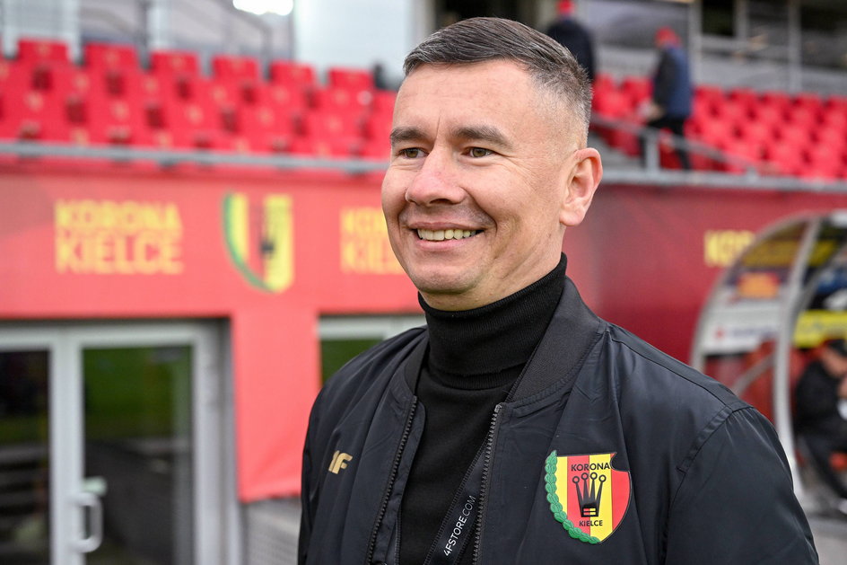 Łukasz Jabłoński pełni funkcję prezesa Korony Kielce od 2021 r.