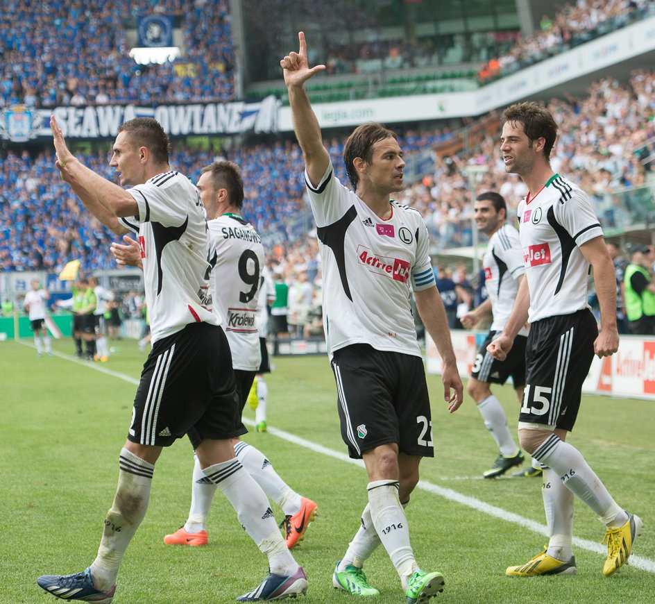 Legia Warszawa - Lech Poznań, 18 maja 2013 roku.