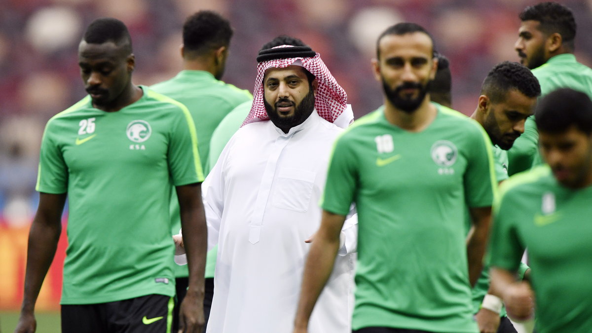 Turki Al-Sheikh mobilizuje reprezentację Arabii Saudyjskiej podczas mistrzostw świata 2018