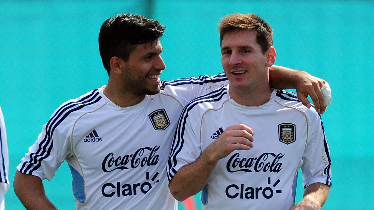 Sergio Aguero i Lionel Messi