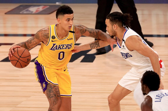 Kyle Kuzma w barwach Lakers w sezonie 2019/2020