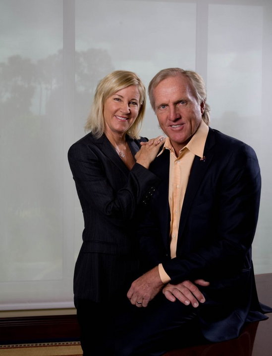 Greg Norman i Chris Evert