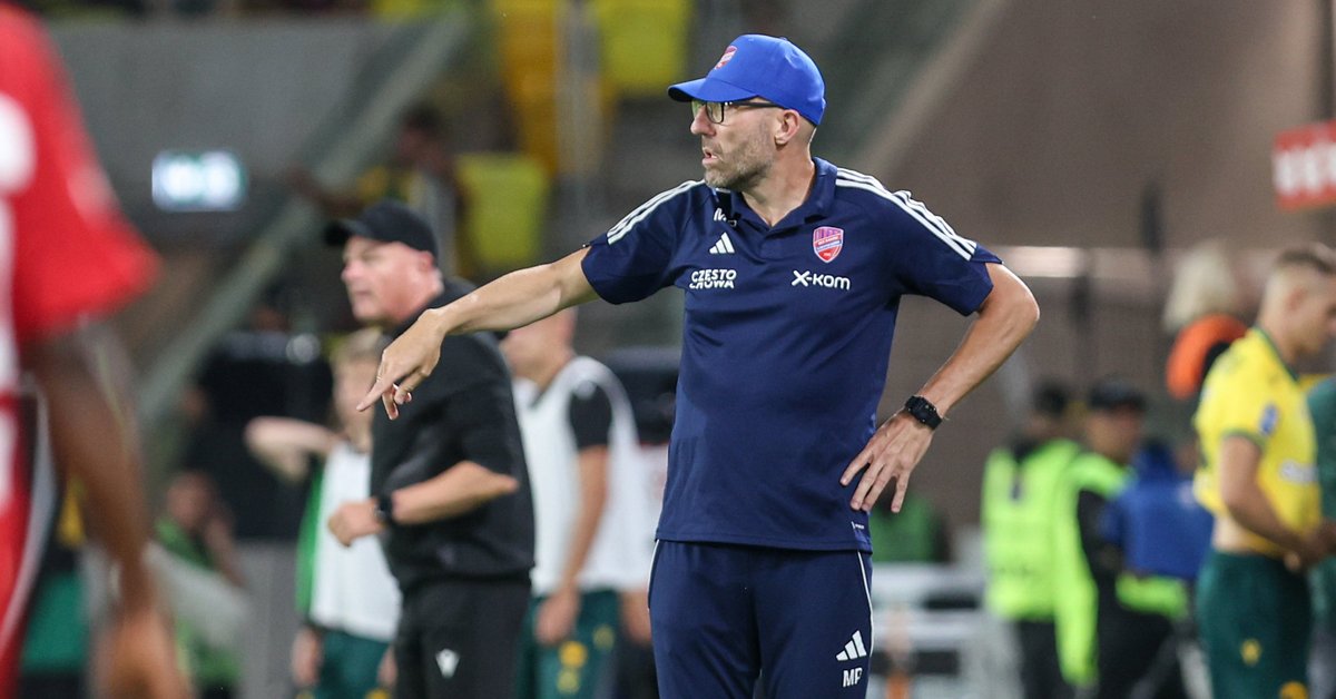 Marek Papszun nie mógł się nachwalić nowego nabytku. Nagle zwrócił się do trenera rywali