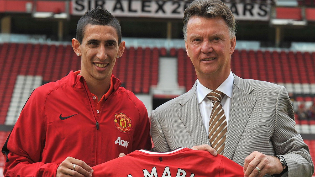 Angel di Maria i Louis van Gaal