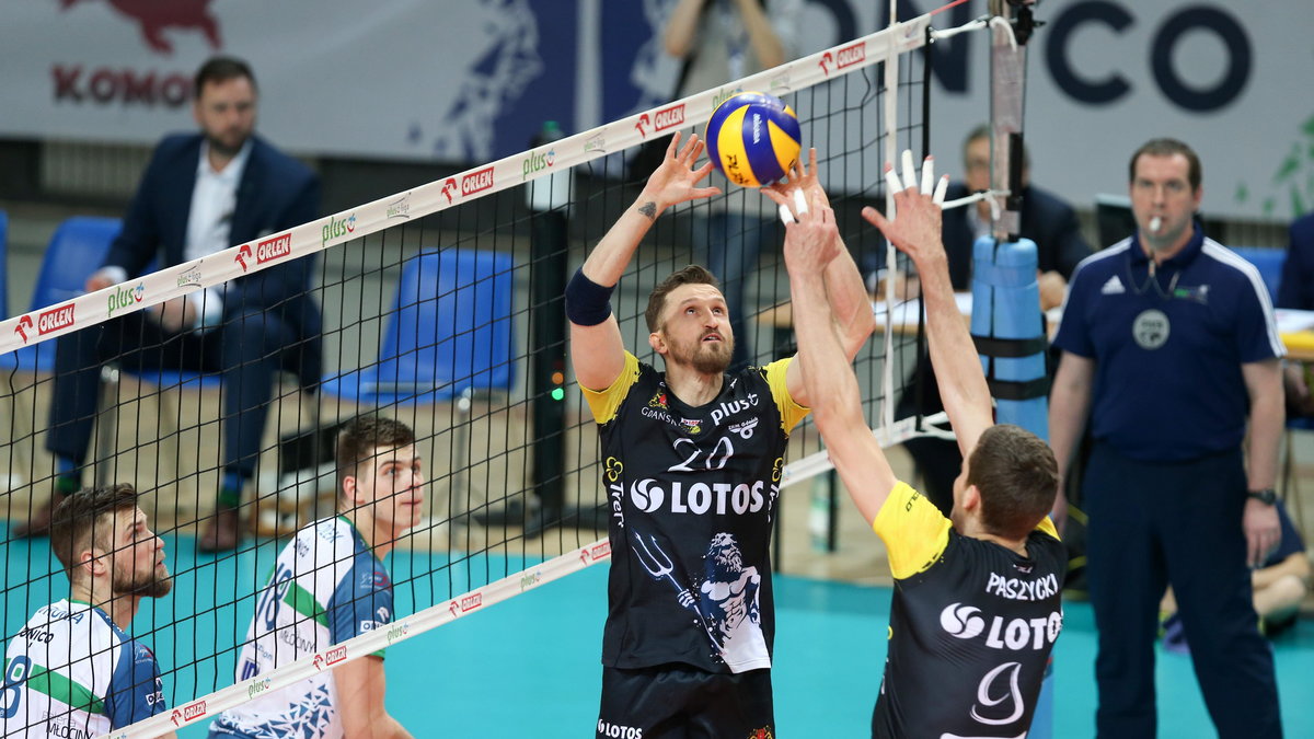 Siatkowka. PlusLiga. Politechnika Warszawska - Lotos Trefl Gdansk. 19.02.2017