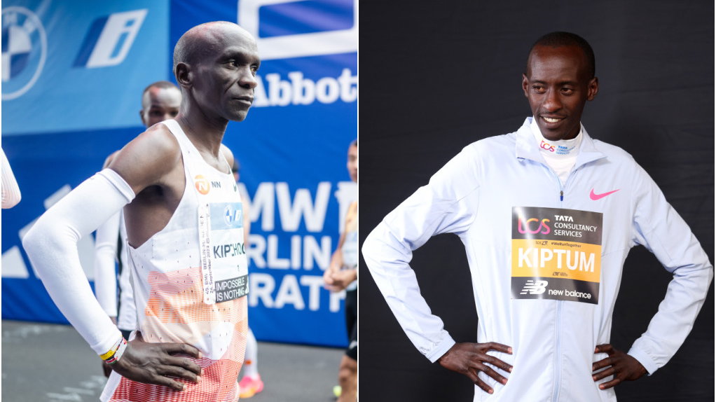 Eliud Kipchoge i Kelvin Kiptum